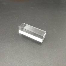Wholesale 15x15x38mm K9 Optical Cube Prism Square Light Guide Rod, Used With Physics Experiment Teaching 2024 - buy cheap