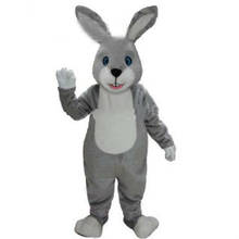 Disfraz de conejo de Pascua para adultos, disfraz de Mascota, disfraz personalizado, juego de fiesta, temática de Animal, Carnaval, desfile 2024 - compra barato