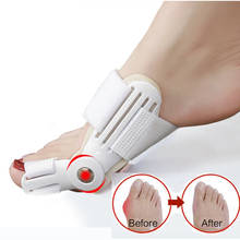 Separador de corrección de férula Hallux Valgus para dedo, juanete, Pulgar, ortopédico, hueso, dedo gordo del pie, pedicura, herramienta para el cuidado de los pies, 1 ud. 2024 - compra barato