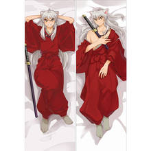 MMF Inuyasha anime Characters Sesshoumaru & HakuToshi pillow cover anime body Pillowcase Dakimakura 2024 - buy cheap