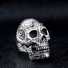 Men Rings Steampunk Skull Ring Vintage Punk Rock Biker Rings Party Gift For Men Knuckle Ring Jewelry Accessories 2024 - buy cheap