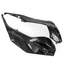 Protetor de painel de fibra de carbono para tanque de combustível, lateral do tanque de carenagem, acessórios para motocicletas, para bmw s1000rr 2019 2024 - compre barato