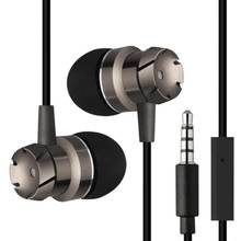 Auriculares intrauditivos deportivos con cable y micrófono para teléfono móvil, mini auriculares con conector de 3,5mm para iPhone, Samsung, Huawei y Xiaomi 2024 - compra barato