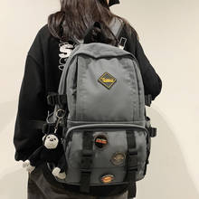2021 New Large Capacity Nylon Women Backpack Men Multi-pocket Travel Bag High Quality Lovers Schoolbag Student Laptop Backpack 2024 - buy cheap