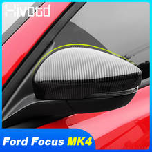 Cubierta de espejo retrovisor lateral para coche Ford Focus MK4 ST Line, accesorios de decoración Exterior, ABS cromado, 2019, 2020 2024 - compra barato