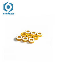 Ferrite Cores 50PCS 17.5*9.4*6.35 mm Toroid Core Ferrite Chokes Ring Iron Powder Inductor Ferrite Rings Yellow White 2024 - buy cheap