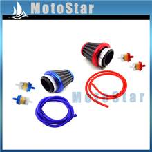 38mm Air Filter Cleaner + 5mm 1 Meter Fuel Hose Line + Fuel Filter For 50cc - 125cc Pit Dirt Bike ATV Quad Moped Scooter 2024 - buy cheap