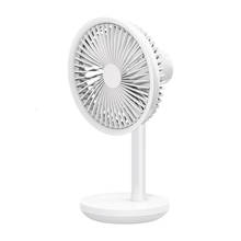 YOUPIN SOLOVE 5W USB Desktop Table Fan 4000mAh USB Rechargeable 3 Modes Wind Speed Cooling Oscillating Fan Black/Pink/White 2024 - buy cheap