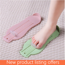 Baby foot length measuring instrument adjustable shoe ruler foot length ruler calculator children baby shoes measuring tool 2024 - buy cheap