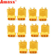 5 Pairs AMASS XT90H With Protective Insulating End Cap Connectors Male Female XT90 for RC Hobby Model Lipo Battery 2024 - buy cheap