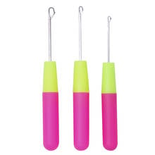 3PCS Crochet Hooks Knitting Needles Set Latch Crochet Hooks Carpets Making Repair Craft Sewing Tools Hook 2024 - buy cheap