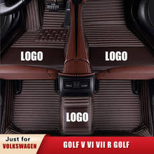 Пользовательские автомобильные коврики для Vw Volkswagen Golf 5 6 7 Van Variant VII GTI R Golf Variant Tour Plus Golf, все модели, автомобильный коврик для багажника 2024 - купить недорого