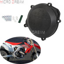 Dirt Bike Motorcycle Engine Stator Clutch Cover Case Guard Black For Honda CRF450R  CRF 450 R  2009-2015 2016 2024 - buy cheap