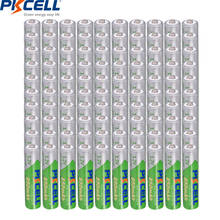 100Pcs PKCELL AAA  pilas  850mAh 1.2V NI-MH 3A AAA Battery Rechargeable battery  Low self discharge precharge batteries 2024 - buy cheap