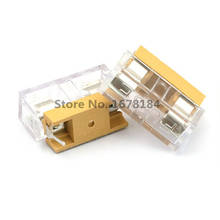 50PCS/LOT 5*20mm Glass Fuse Transparent Holder With Transparent Cover Fuse Blocks 5X20mm Insurance Header 2024 - buy cheap