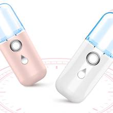 Nano spray hidratação instrumento mini portátil recarregável handheld vapor facial beleza hidratação umidificador 2024 - compre barato