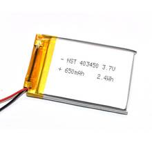 403450 3.7V 680mAH 403450 PLIB polymer lithium ion / Li-ion battery for GPS mp3 mp4 mp5 dvd 2024 - buy cheap