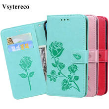 Rose Leather Case For Realmi Realme X7 5 5i 5S 6 6i 7i 7 Pro C3i Cover Flip Phone Shell Coque on Carcasa Realme 8 Pro Mujer Etui 2024 - buy cheap