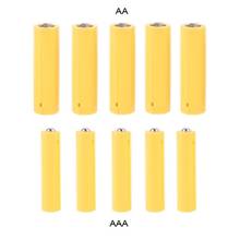 5Pcs AA AAA Size Dummy Fake Battery Setup Shell Placeholder Cylinder Conductor fake battery 2024 - buy cheap