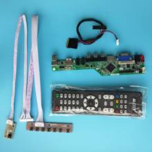 Kit de placa controladora para LP173WD1, mando a distancia VGA de 17,3 pulgadas, USB, 40 Pines, LVDS, TV, AV, pantalla LCD LED, 1600X900 2024 - compra barato