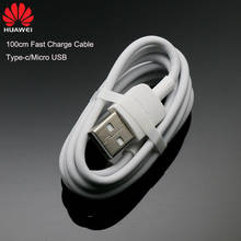 Original 100cm Type c Micro USB Data Charging Cable For Huawei P20 lite P30 P10 pro P7 P6 Mate 20 10 7 8 9 Y7 Y9 Honor 6 8X 8 9X 2024 - buy cheap