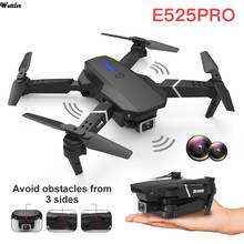 Dron E525 4k 2021 P HD, gran angular, cámara dual, WIFI, FPV, posicionamiento, altura, mantenimiento plegable, juguete de regalo, novedad de 1080 2024 - compra barato