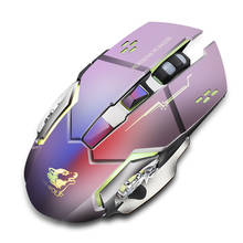 2.4GHz Wireless Mouse Rechargeable Silent USB Optical Ergonomic Gaming Mini Mice For PC Computer Laptop 2024 - buy cheap