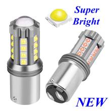 2PCS 1157 P21/5W BAY15D Super Bright LED Car Brake Bulbs Auto Rear Fog Lamp Turn Signals Daytime Running Lights Red White Amber 2024 - buy cheap