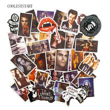 50 Pcs/set The Vampire Diaries Stickers For Motorcycle Phone Skateboards Laptop Luggage Bicycle Travel Toys Stickers 2024 - buy cheap