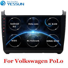 For Volkswagen POLO 2008~2013 2014 2015 Car Radio Multimedia Video Player Navigation GPS Android 9.0 No 2din 2 din dvd 2024 - buy cheap