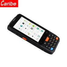CARIBE  PDA Android NFC Handheld Terminal 2D Barcode Scanner with 4.0 inch  4100ma Battery GPS WIFI 4G 2024 - buy cheap