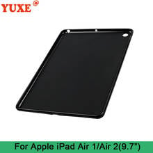 Чехол для планшета iPad Air 1, 2, 9,7 дюйма, 2017, 2018 pro, 9,7 дюйма, силиконовый чехол с защитой от падения, чехол для ipad air1, air2 9,7 дюйма 2024 - купить недорого