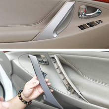 Panel de puerta Interior de coche, cubierta embellecedora portátil de manija, adornos de piezas únicas para Toyota Camry 2006-2011, Interior de coche 2024 - compra barato