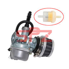 Carburador de acelerador de palanca PZ19, con filtro de combustible y filtro de aire de 35mm, apto para scooters ATV de 50cc 70cc 80cc 90cc 110cc 125cc 2024 - compra barato