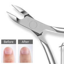 Professional Nail Art Cuticle Cutter Stainless Steel Nipper Cutter Clipper Manicure Pedicure Tools Nail Scissors 2024 - buy cheap