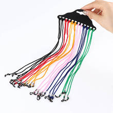 12pcs/Lot Multicolor Nylon Glasses String Cord Holder Sunglasses for Tavel Eyeglasses Lanyard Neck Rope Strap 2024 - buy cheap