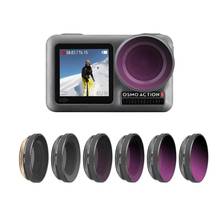 OSMO Sunnylife Lente Da Câmera Filtro para DJI Câmera Esporte de Ação Ajustável ND/PL ND4 8 16 32 UV CPL filtro de lente kit Filtros de Mergulho 2024 - compre barato