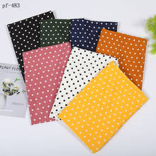 Dot Printed Chiffon Dress Shirt Huayao Point Fabric 2024 - buy cheap