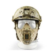 Tactical Mask Half Face Protection Airsoft Half Face Masks Using For Protecting CS Cycling Hunting Sports Mask 2024 - buy cheap
