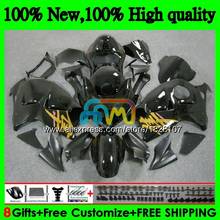 Фитиль для SUZUKI Hayabusa GSXR1300 96 02 03 04 05 06 07 49b. 55, серый, черный, GSXR 1300 2002 2003 2004 2005 2006 2007 обтекатель 2024 - купить недорого