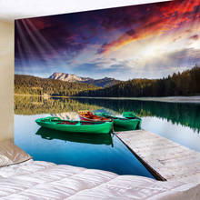 Única paisagem pintura tapeçarias parede para casa deco sala de estar quarto arte da parede tamanho grande 2024 - compre barato