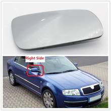 Righ Side Mirror Glass For Skoda Superb B5 2001 2002 2003 2004 2005 2006 2007 2008 Car-Stying Door Side Rear Heated Mirror Glass 2024 - buy cheap