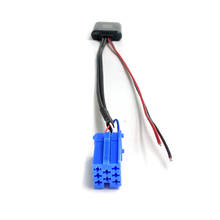 Biurlink-Adaptador de Cable auxiliar de Audio para coche, Bluetooth, para Benz Smart 450, Mini enchufe ISO de 8 pines 2024 - compra barato