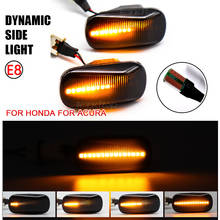 Dynamic Blinker Side Marker Indicator Turn Signal Light For Honda Stream S2000 CR-V HR-V Civic City Fit Jazz Accord Repeater 2024 - buy cheap