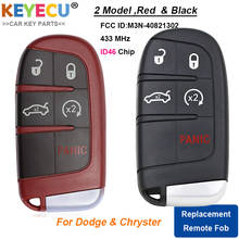 Llave de coche de Control remoto inteligente keyeco para Chrysler 300 2011-2018 para Dodge Charger y Challenger duranza viaje FCC ID: M3N-40821302 2024 - compra barato