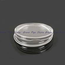 10Pcs 23mm Transparent Coin Display Holder Applied Clear Round Cases Coin Storage Capsules Home Organizer Wholesale 2024 - buy cheap