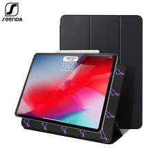 SeenDa Tablet Case For iPad Pro 11 Cover for New iPad Pro 12.9 2018 Funda Magnetic Ultra Slim Smart Cover for iPad Pro 11 /12.9 2024 - buy cheap