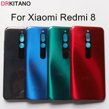 Capa traseira de bateria para xiaomi redmi 8, capa com botões de volume e botões laterais 2024 - compre barato