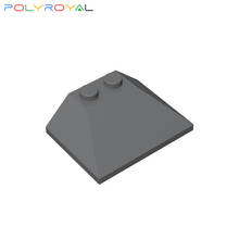 Building Blocks Technicalalal DIY Plates Slope Brick 3x4 Dots 10 PCS Educational Compatible With brands toys for children 4861 2024 - buy cheap