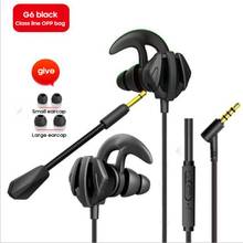 In Ear Earphone Headphone 3.5mm Wired Headphones Super Bass Earbuds Headset With Built-in Microphone Hands Free Universal 2024 - buy cheap